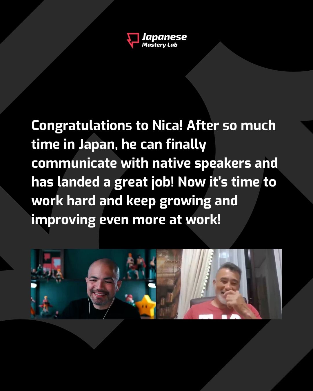 Student testimonial — Nica landed a great job in Japan
